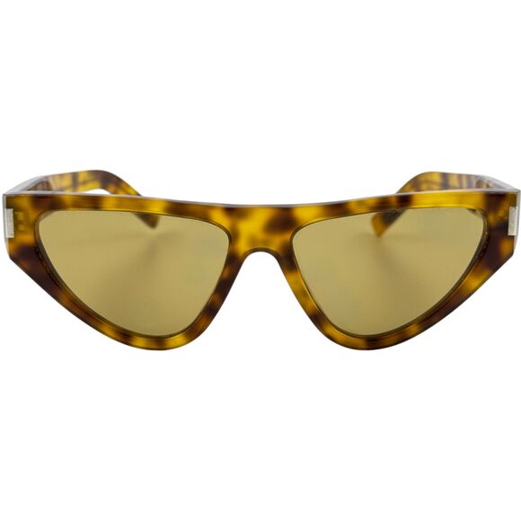 Saint Laurent SL468 Womens Plastic Sunglass 005 Havana 55-16 Italy w Case - Flaw main image 4